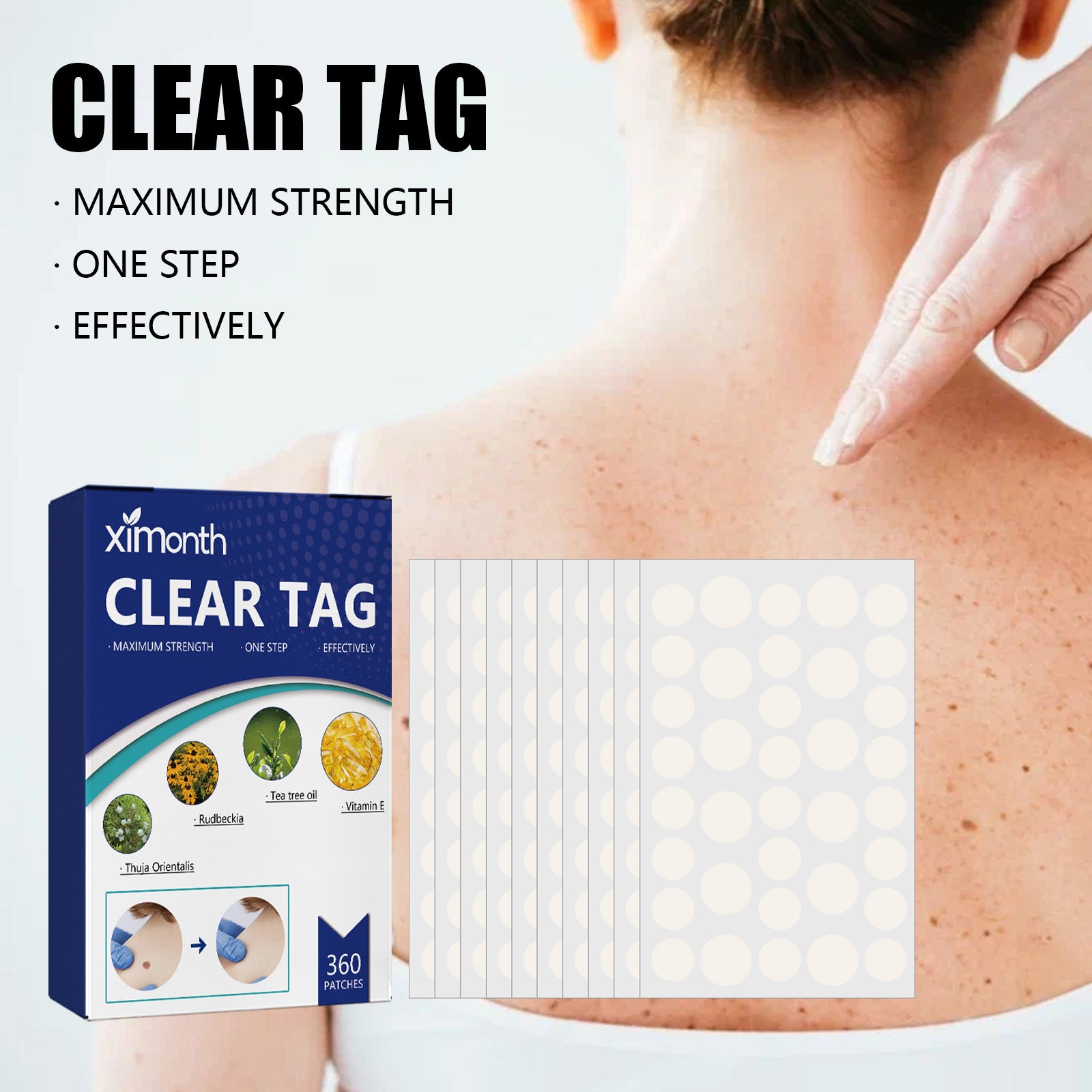 Clear Tag, Fade Out Skin Warts Moles Corns Filamentous Slow Optimal Hou Warts Smooth Skin Warts