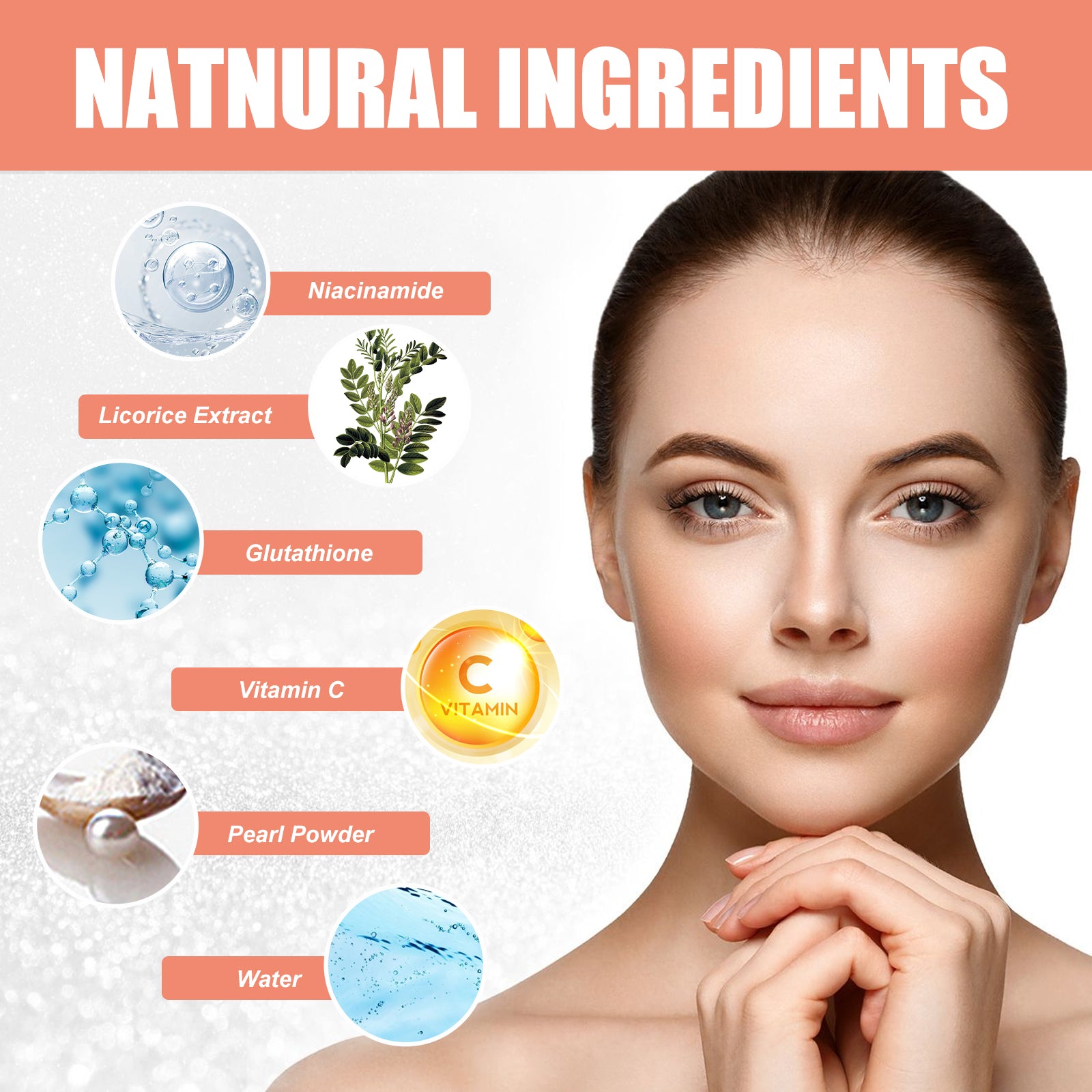 Whitening Cream, Firming Moisturizing Whitening Facial Skin Repair Cream