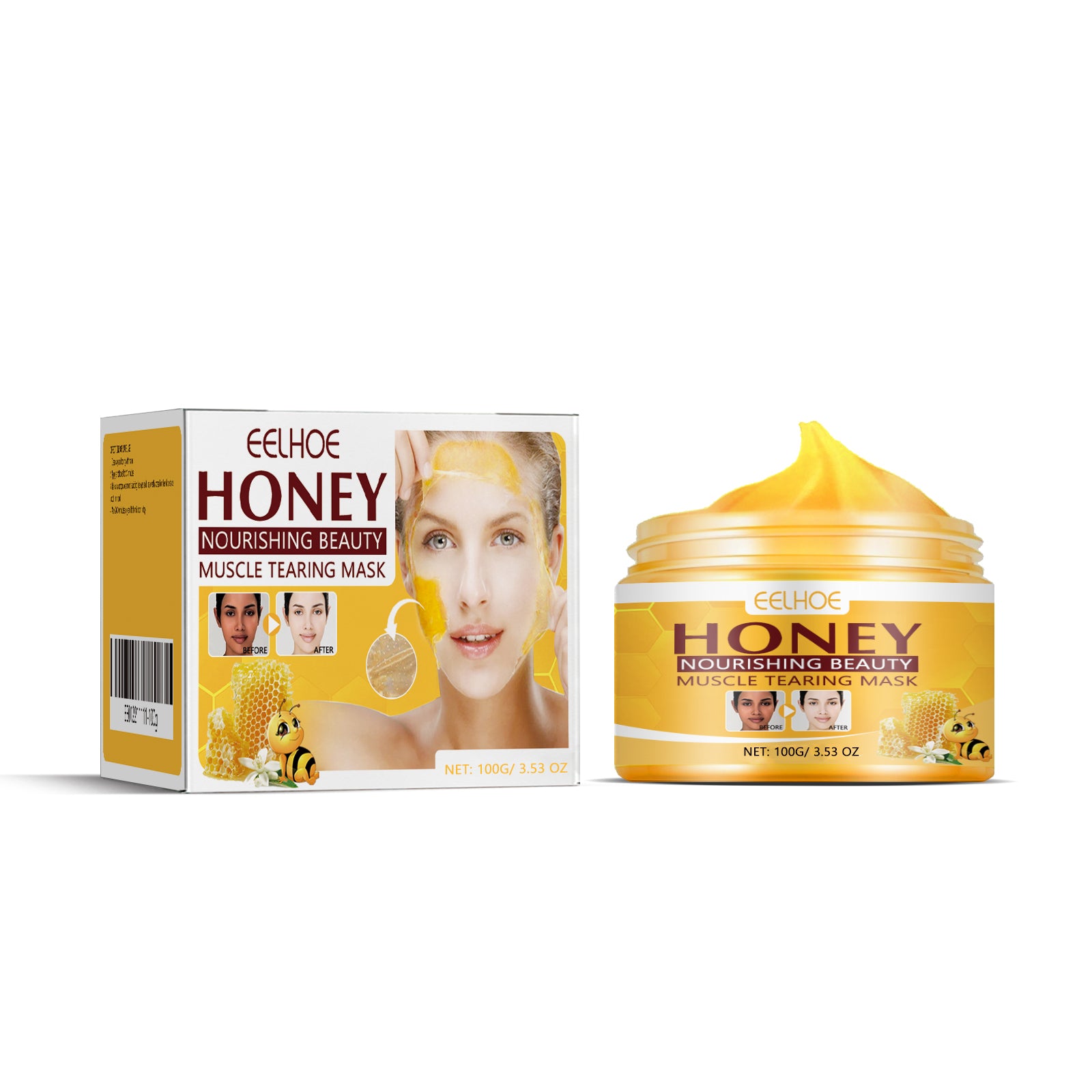 Brightening Peel Mask, Whitening Skin, Removing Melanin Spots, Blackheads, Acne, Anti-Wrinkle And Firming Skin