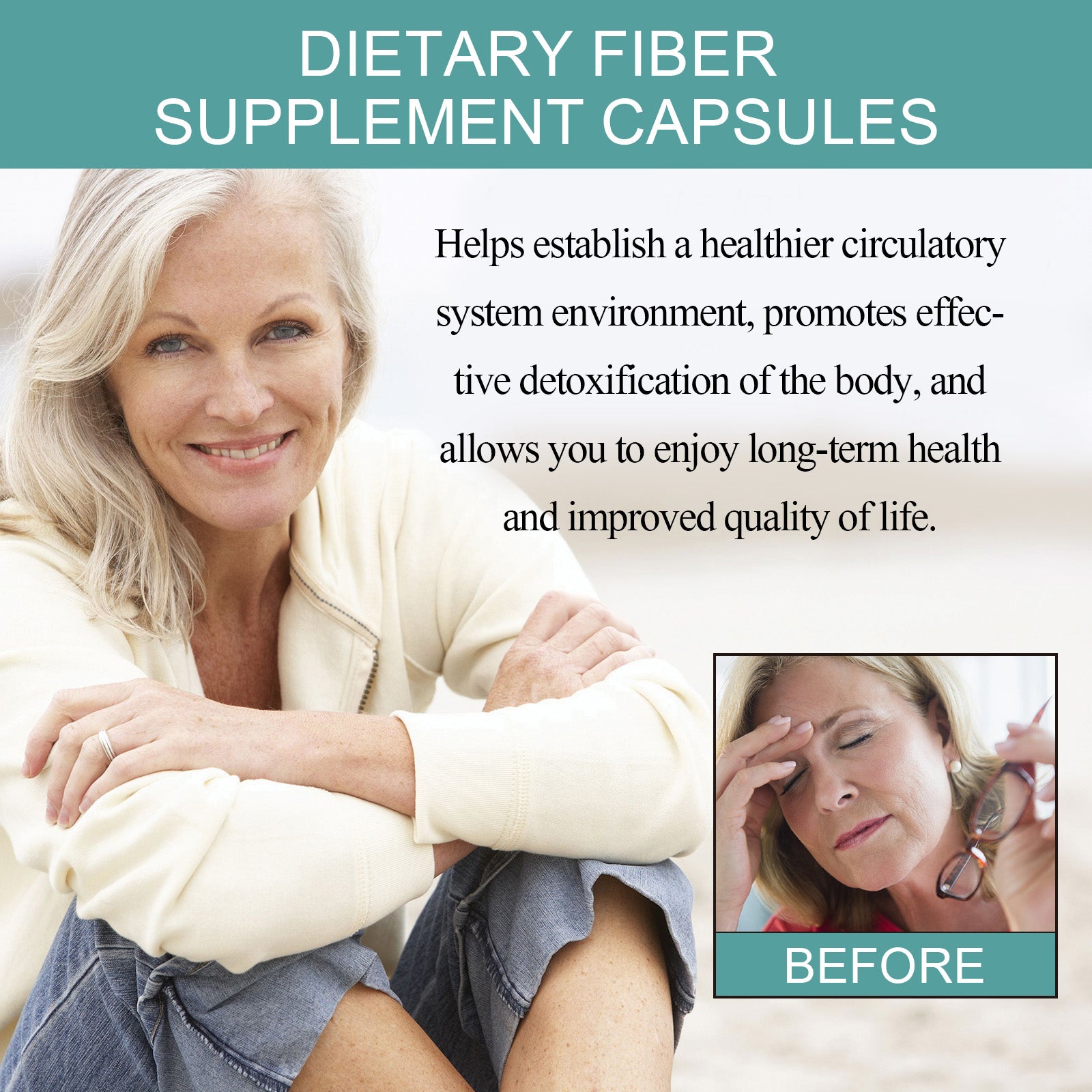 Dietary Fiber Supplement Capsules, Dietary Fiber Supplement Capsules