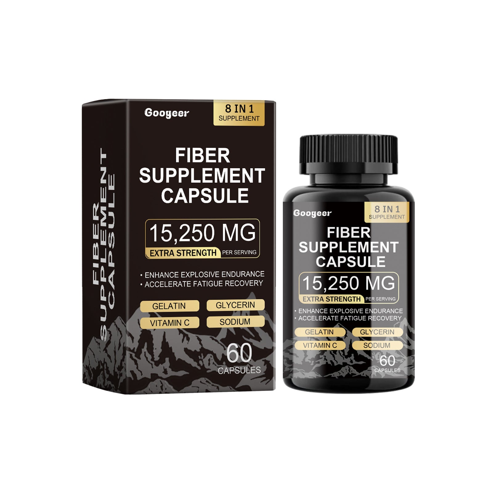 All-In-One Supplement Capsule, Fiber Supplement Capsule For Body Healing