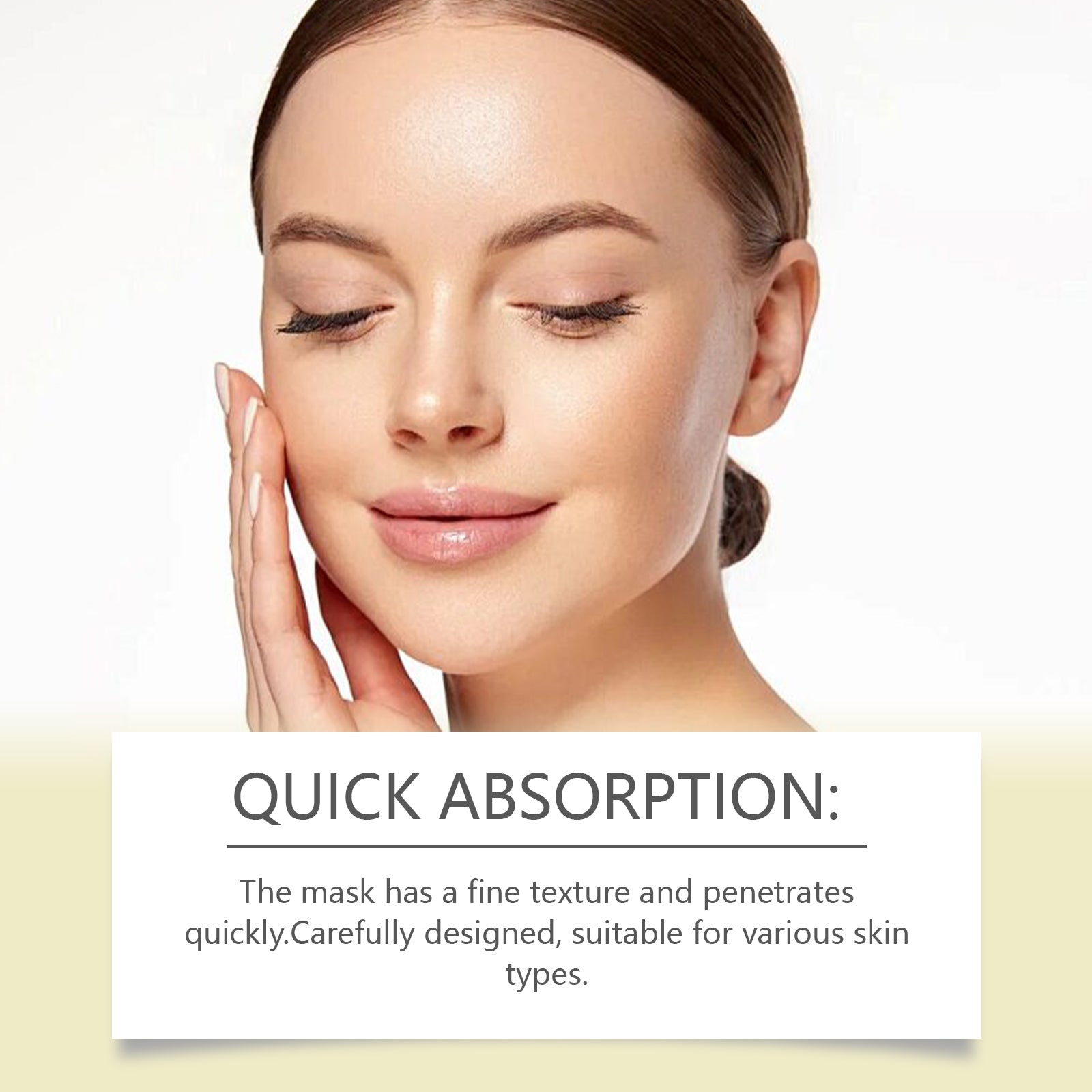 EELHOE  Niacin Vitamin C Whitening Mask (Bag) Hydrating, Moisturizing And Nourishing Skin Daily Skin Care And Beauty Mask