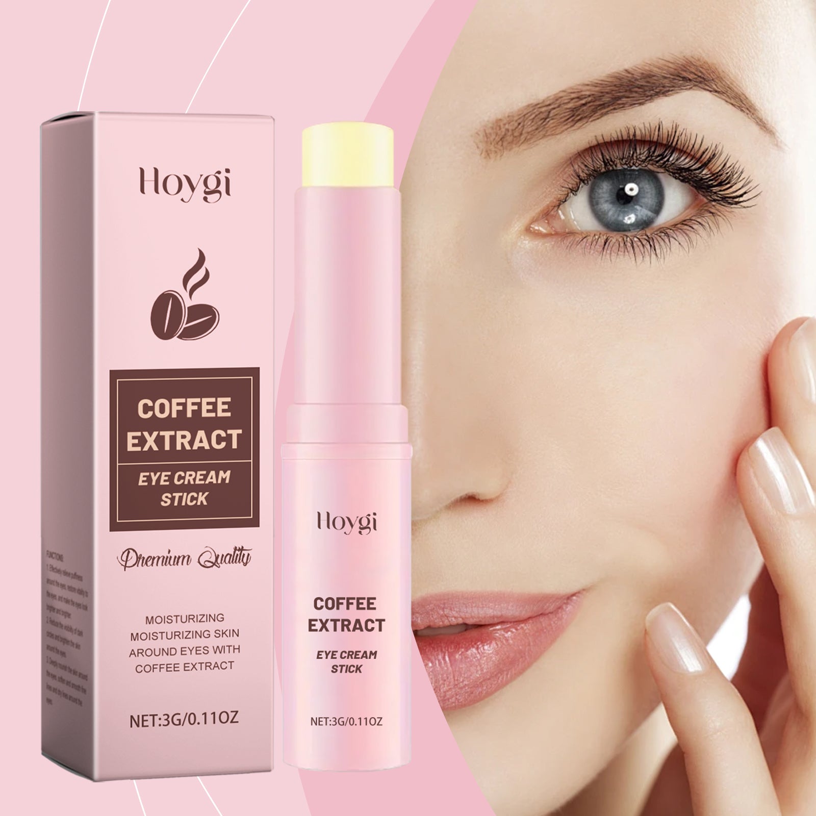 Caffeine Eye Cream Stick Firming, Brightening And Moisturizing Eye Cream Stick