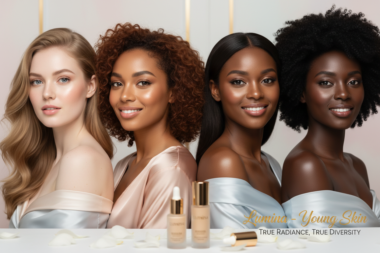 Bannière Lumina - Young Skin - Diversité Visible